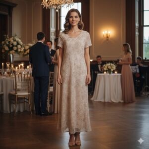 Petite Sophisticate Maxi Dress